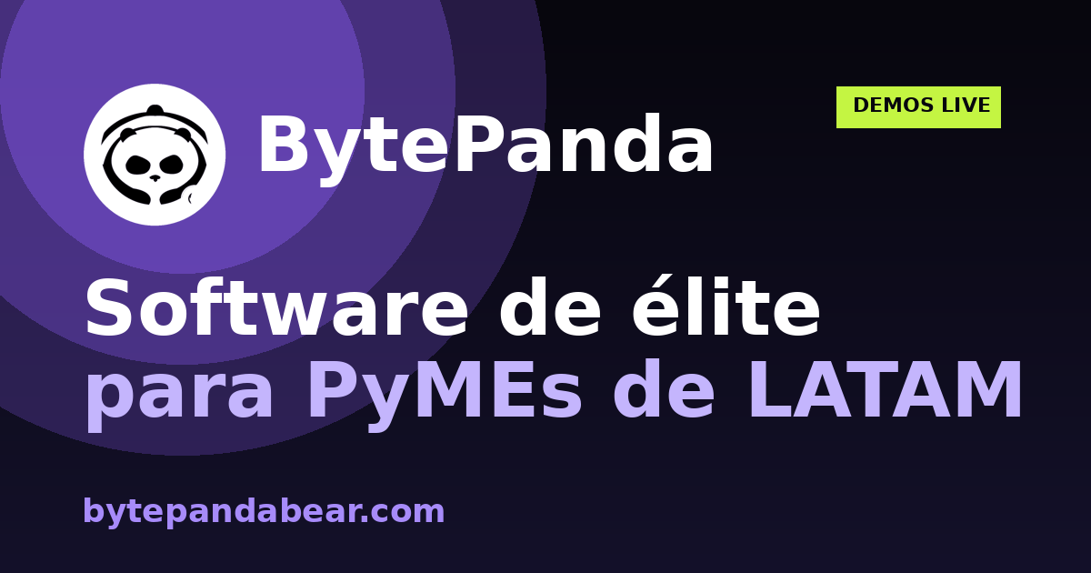 Desarrollo de software a medida en Lima, Perú | BytePanda